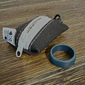 Men’s Charcoal Grey QALO Ring